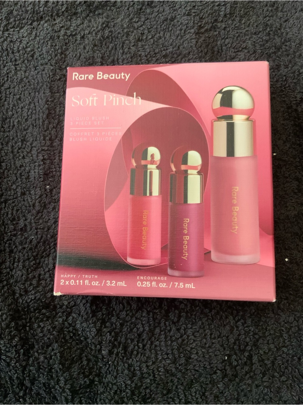 Limited Edition Rare Beauty Soft Pinch Liquid Blush Trio - Happy/Truth/Encourage